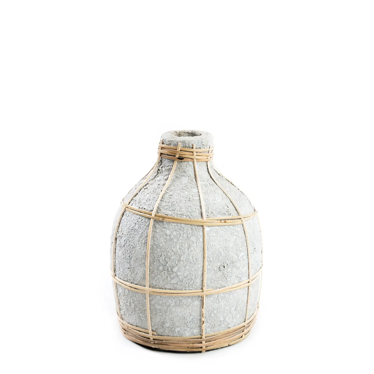 Whoopy Vase - Betongrau / Natur - S